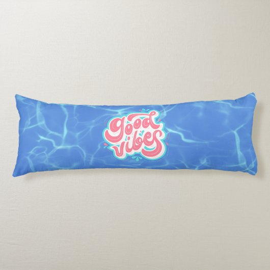 Coussins Longs Plage/piscine Good Vibes (Devant)