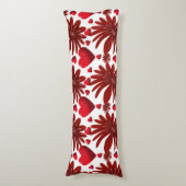 Coussins Longs Plaid floral jeté de couverture (Devant (Vertical))