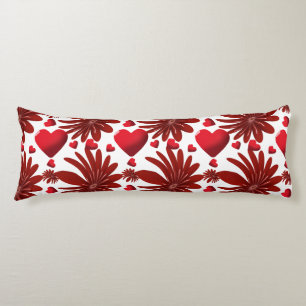 Coussins Longs Plaid floral jeté de couverture