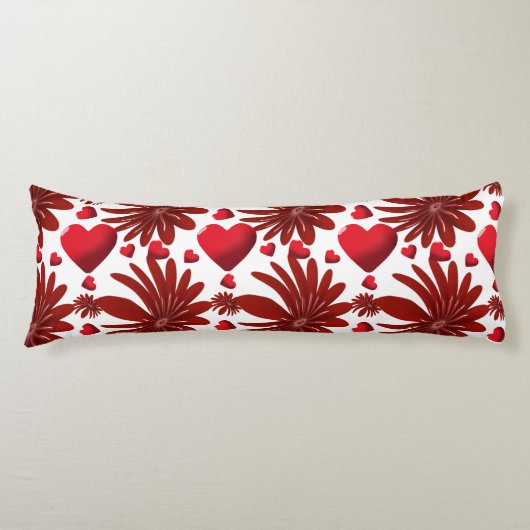 Coussins Longs Plaid floral jeté de couverture (Devant)