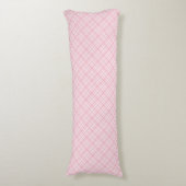 Coussins Longs Plaid rose-clair (Devant (Vertical))