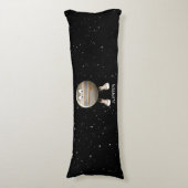 Coussins Longs Planète Jupiter & Étoiles (Devant (Vertical))