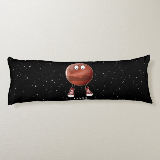 Coussins Longs Planète Mars & Stars (Dos)
