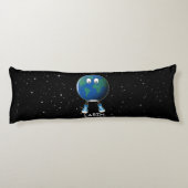 Coussins Longs Planète Terre et étoiles (Dos)