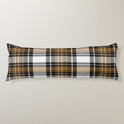 Coussins Longs Plaqué Brown Et Noir (Devant)