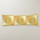 Coussins Longs Plaque d'or (Dos)