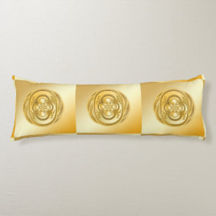 Coussins Longs Plaque d'or
