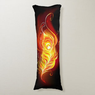 Coussins Longs Plumes de paquetage de feu