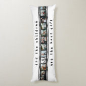 Coussins Longs Plusieurs Photos Collage Famille Inspirationnelle (Dos (Vertical))