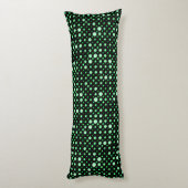 Coussins Longs Point Polka 02.Vert. BG noir (Dos (Vertical))