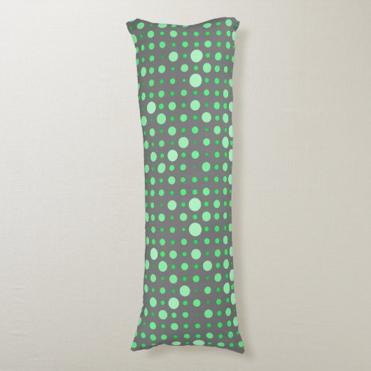 Coussins Longs Point Polka 02.Vert. Gray BG (Devant (Vertical))