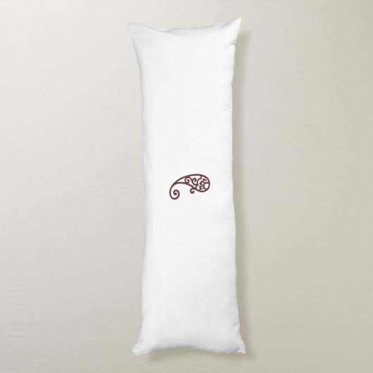 Coussins Longs Point rouge (Dos (Vertical))