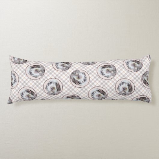 Coussins Longs Pointing à poils durs Griffon Peinture animal chie (Devant)