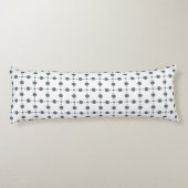 Coussins Longs Points gris, motif à pois, points, pois (Dos)
