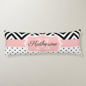 Coussins Longs Points mignons et Chevron (Dos)