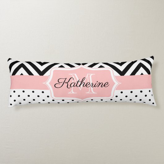 Coussins Longs Points mignons et Chevron (Dos)