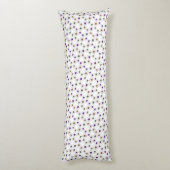 Coussins Longs Points multicolores (Dos (Vertical))