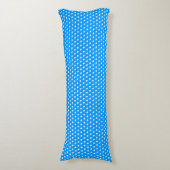 Coussins Longs Pois bleu clair (Devant (Vertical))