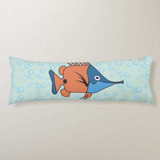 Coussins Longs Poisson Carton mignon (Devant)