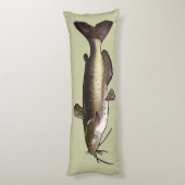 Coussins Longs Poisson-chat (Dos (Vertical))