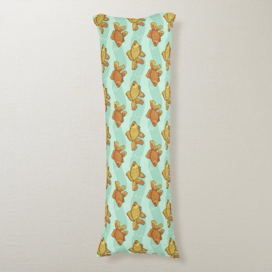 Coussins Longs Poisson-motif (Devant (Vertical))