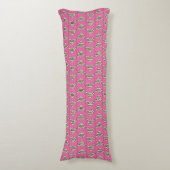Coussins Longs Poisson rose (Devant (Vertical))
