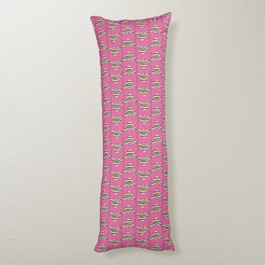Coussins Longs Poisson rose (Dos (Vertical))