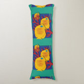 Coussins Longs Poisson tropical (Devant (Vertical))