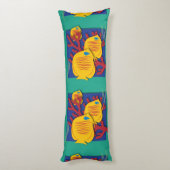 Coussins Longs Poisson tropical (Dos (Vertical))