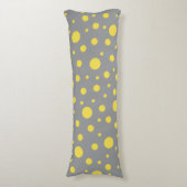 Coussins Longs Polka Dot Pattern (Devant (Vertical))