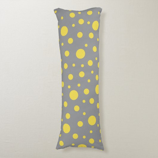 Coussins Longs Polka Dot Pattern (Devant (Vertical))
