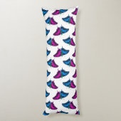 Coussins Longs Polysexual Pride Flag Swallowtail Butterfly (Dos (Vertical))