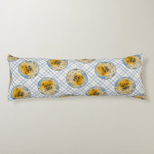 Coussins Longs Poméranien dans les marguerites peindre l'art orig (Dos)