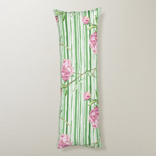 Coussins Longs poney aquarelle (Dos (Vertical))