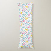 Coussins Longs Ponts bleu rose jaune (Devant (Vertical))