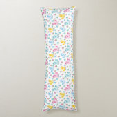 Coussins Longs Ponts bleu rose jaune (Dos (Vertical))