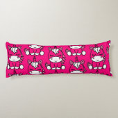 Coussins Longs Pony de licorne rose (Dos)