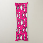 Coussins Longs Pony de licorne rose (Dos (Vertical))