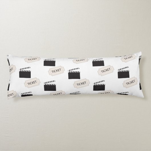 Coussins Longs Popcorn Retro Cinéma Monogramme (Dos)