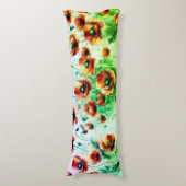 Coussins Longs Poppies (Devant (Vertical))