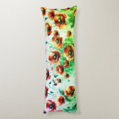 Coussins Longs Poppies (Dos (Vertical))