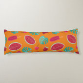 Coussins Longs Popsicle, cerise, fraise et pastèque (Dos)