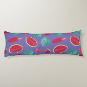 Coussins Longs Popsicle, cerise, fraise et pastèque (Dos)