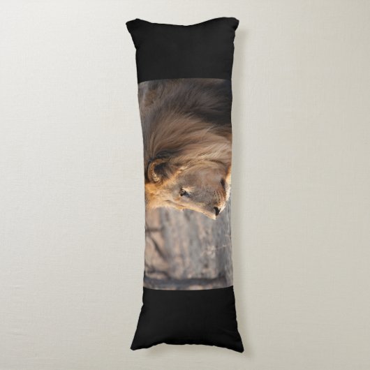 Coussins Longs Portrait de Lion (devant Vertical)