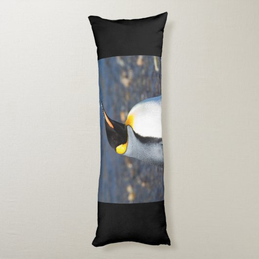 Coussins Longs Portrait de pingouin (Dos (Vertical))