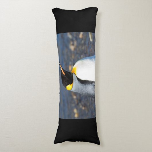 Coussins Longs Portrait de pingouin (devant Vertical)
