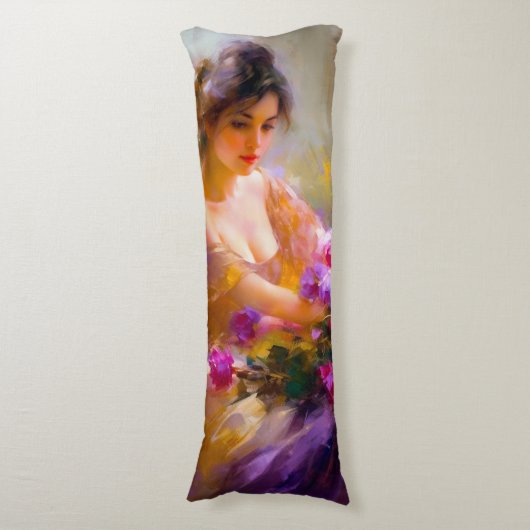 Coussins Longs Portrait sensuel (Devant (Vertical))