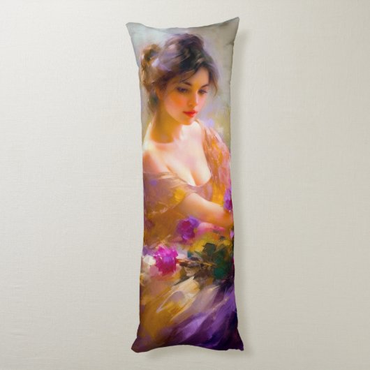 Coussins Longs Portrait sensuel (Dos (Vertical))