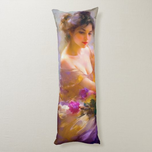 Coussins Longs Portrait sensuel (Dos (Vertical))