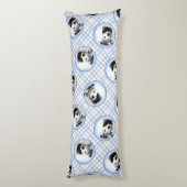 Coussins Longs Portugais peinture de chien d'eau PWD Art original (Dos (Vertical))